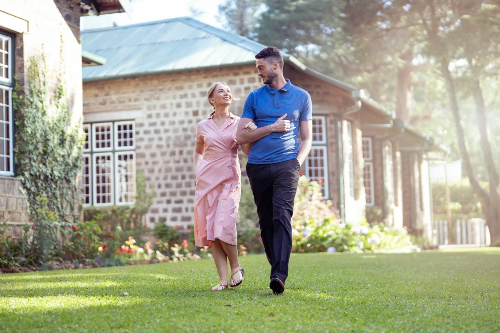 Garden Walk at Summerhill Bungalow - Nuwara Eliya